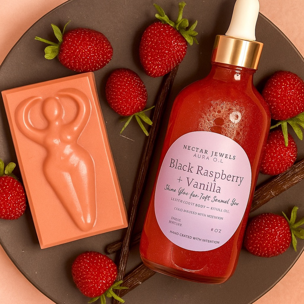 Red Raspberry & Vanilla Skin Glow Oil